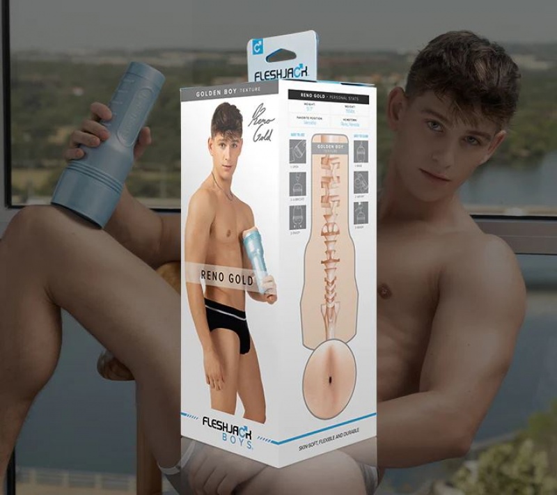 Fleshlight Reno Gold Male Pornstar Replicas | MALAYSIA UBO7285