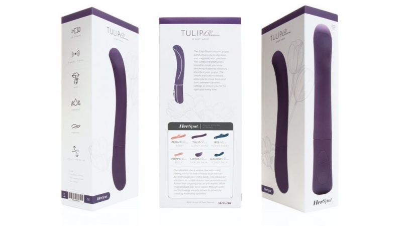 Fleshlight Tulip Bloom G-spot Wand Vibrators | MALAYSIA HVM0931